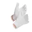 Shires Cotton Pimple Gloves White